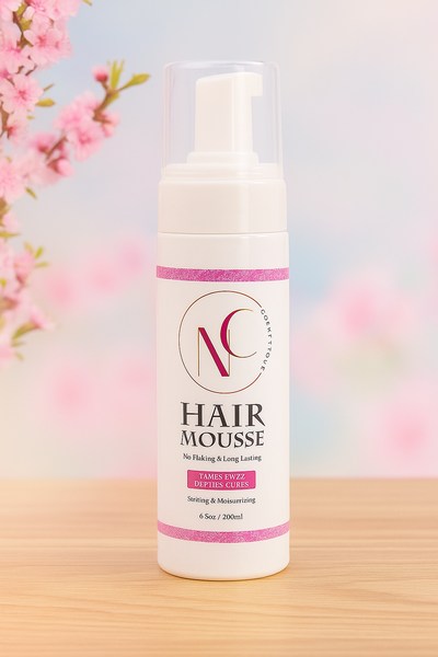 Mousse coiffante longue tenue