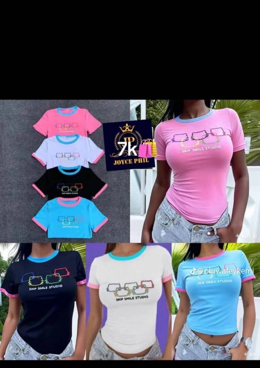 T-shirt femme ajustée imprimée