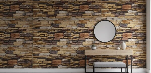 Papier Peint Effet Pierre Naturelle