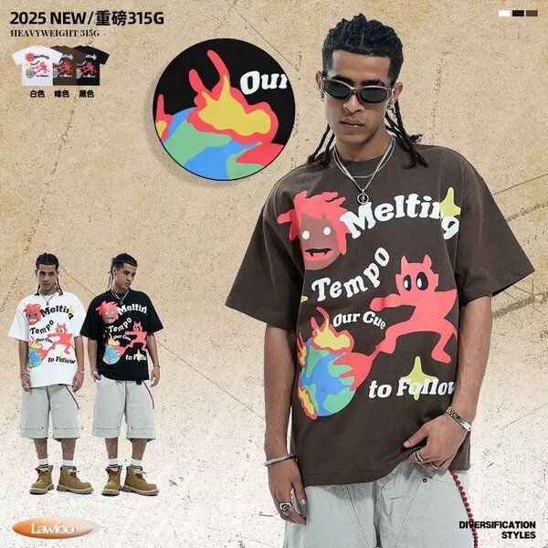 T-shirt tendance 2025 Lawcoo