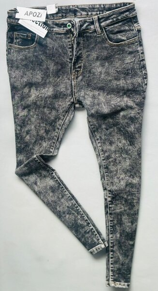 Jean skinny délavé tendance