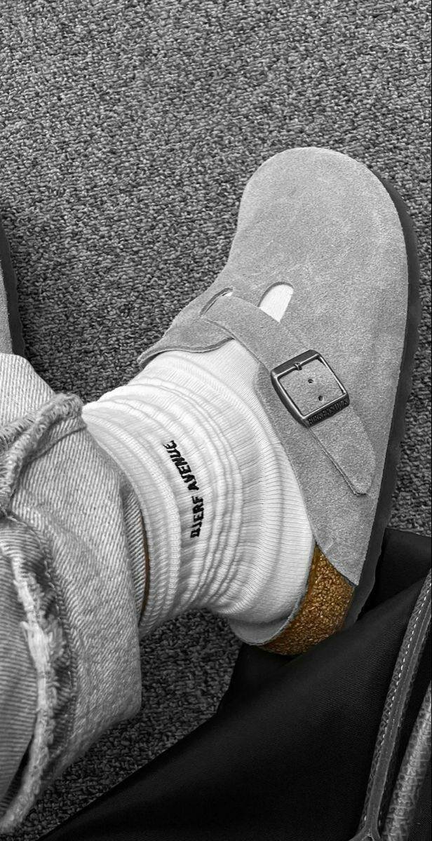 Sabots en daim confortables