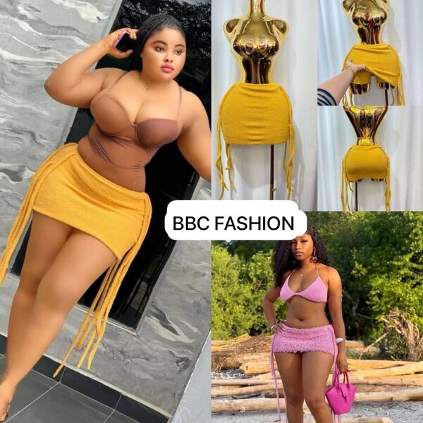 Sarouel frangé BBC Fashion