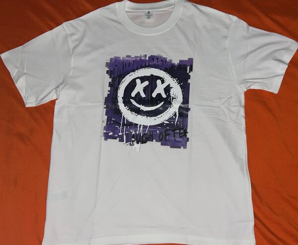 T-shirt homme Smiley imprimé