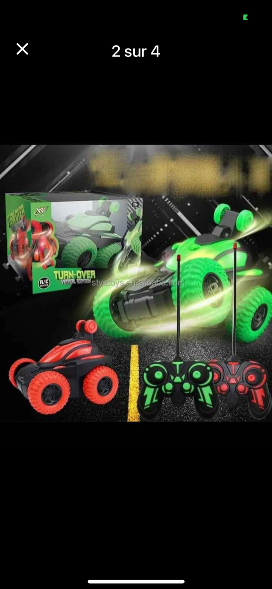 Voiture télécommandée cascade