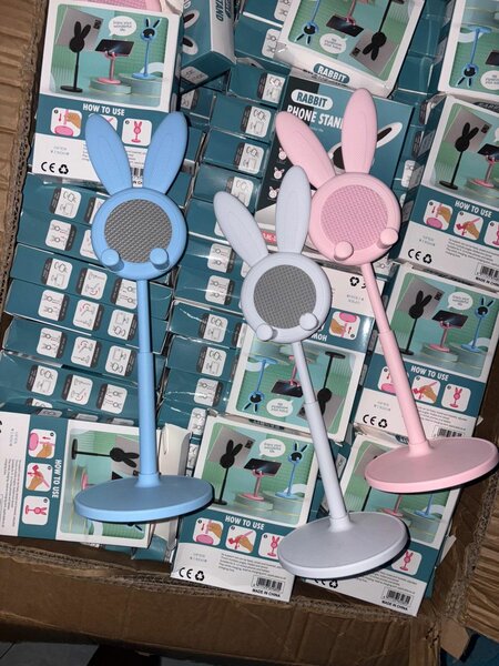 Support téléphone lapin mignon