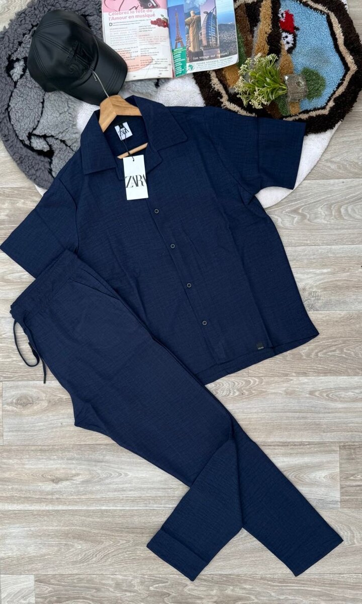 Ensemble détente en lin