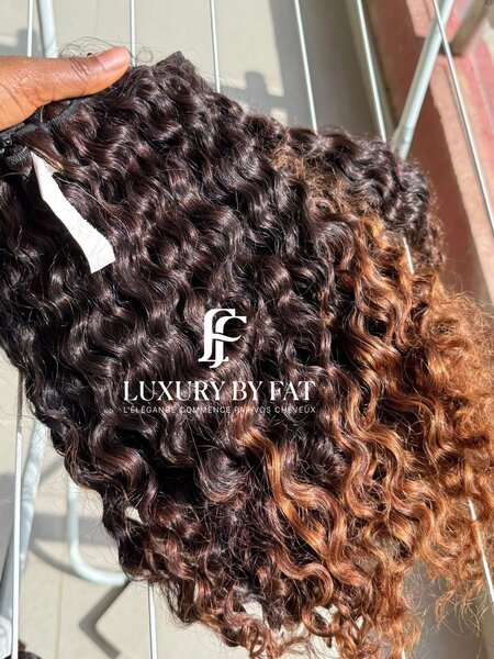 Extensions Burmese raw ombrées