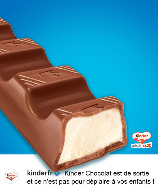 Kinder Chocolat Délicieux