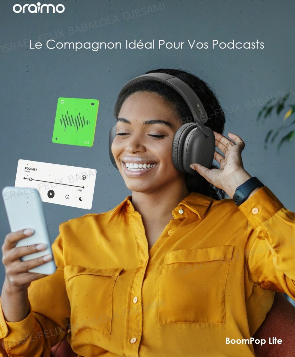 Écouteurs Oraimo BoomPop Pro