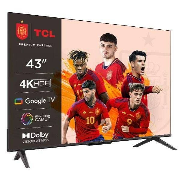 TV TCL 43" 4K HDR