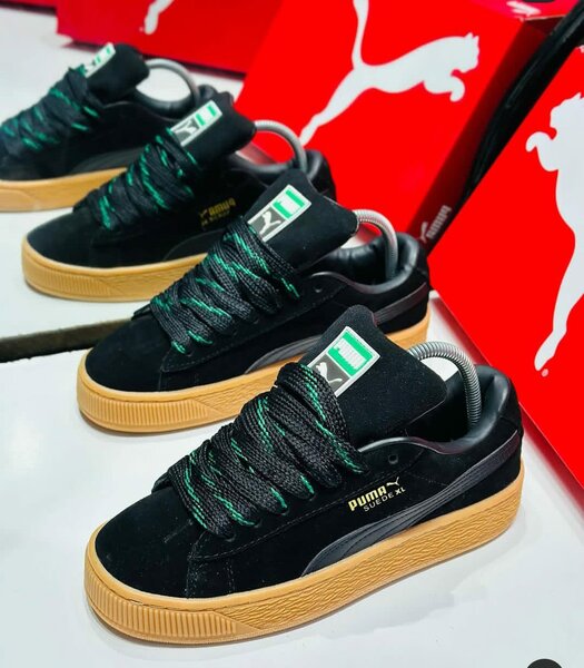 Baskets Puma Suede noires