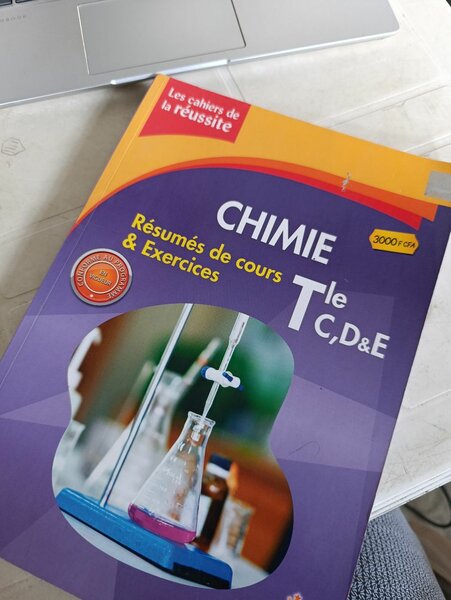 Cahiers de chimie terminale D