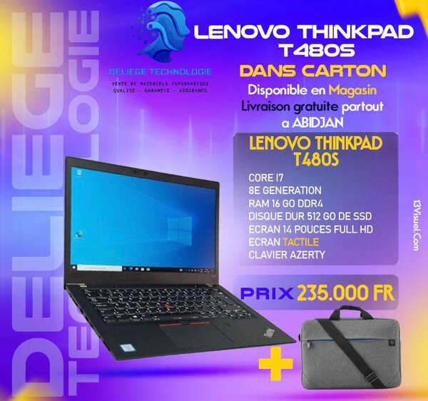 Lenovo ThinkPad T480S i7