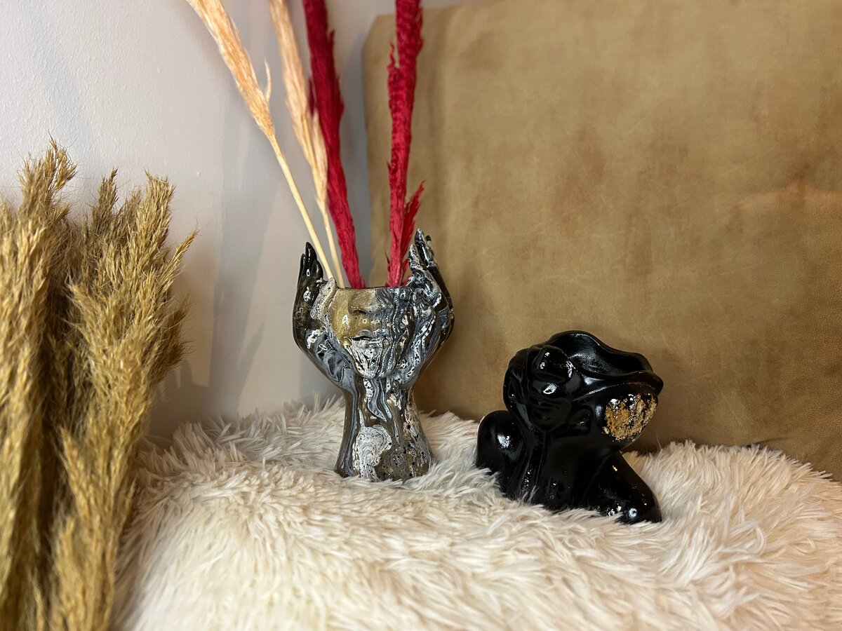 Vase décoratif en céramique