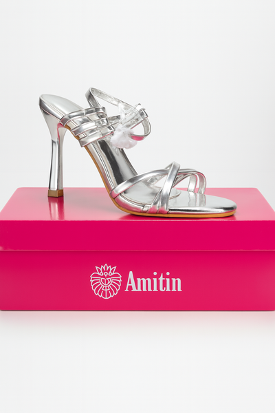 Sandales Argentées Élégantes