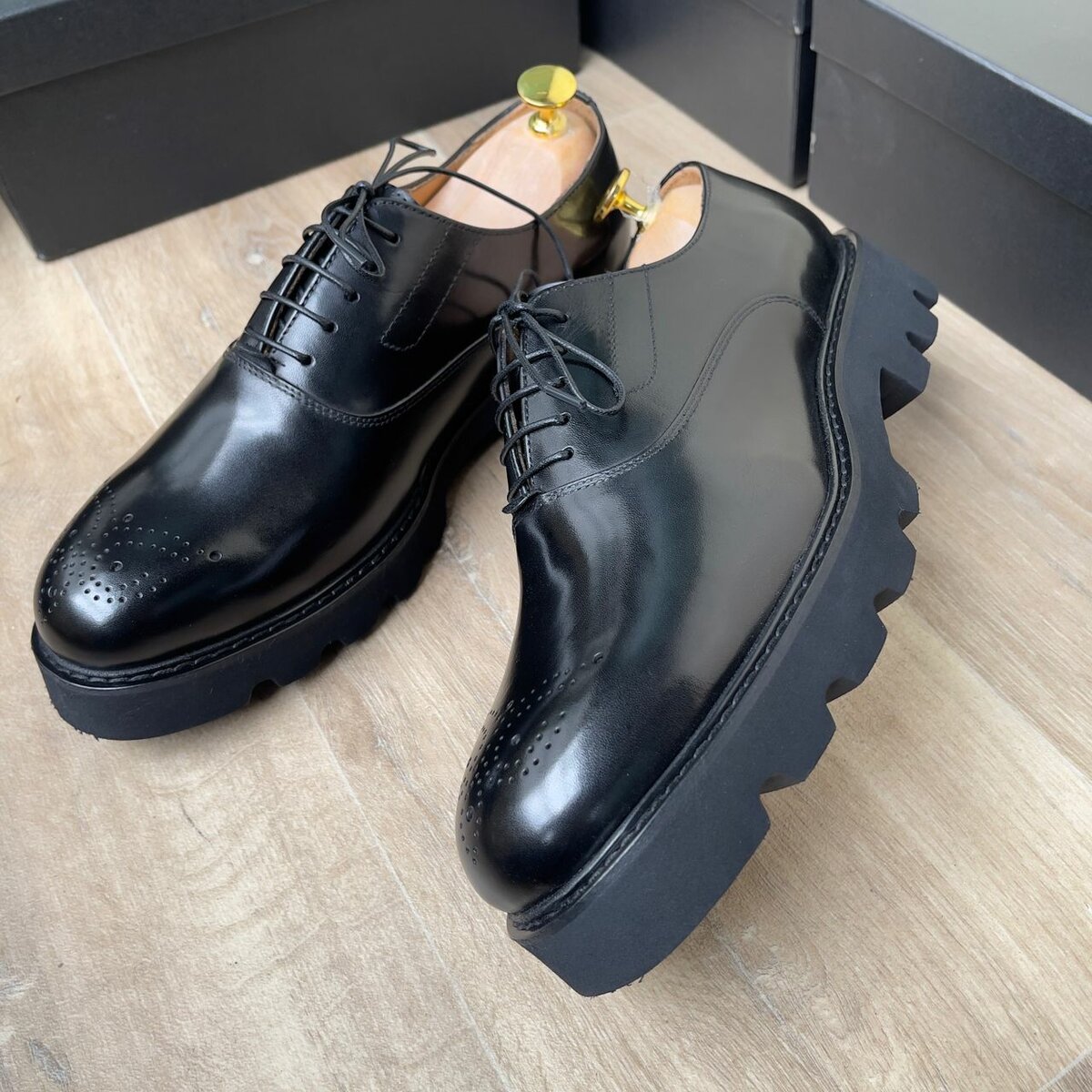 Chaussures Derby Cuir Homme
