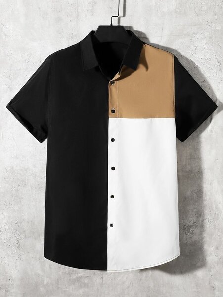 Chemise décontractée ethnique