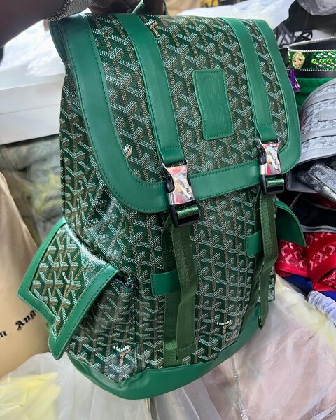 Sac à dos élégant vert