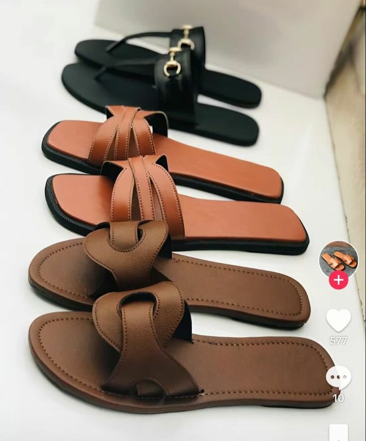 Sandales noires élégantes