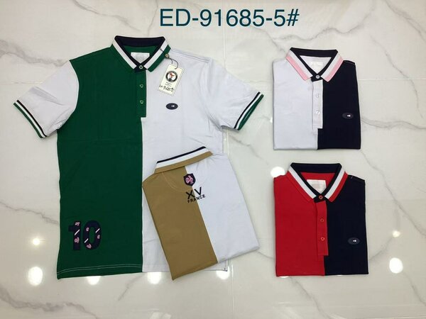 Polo homme multicolore casual