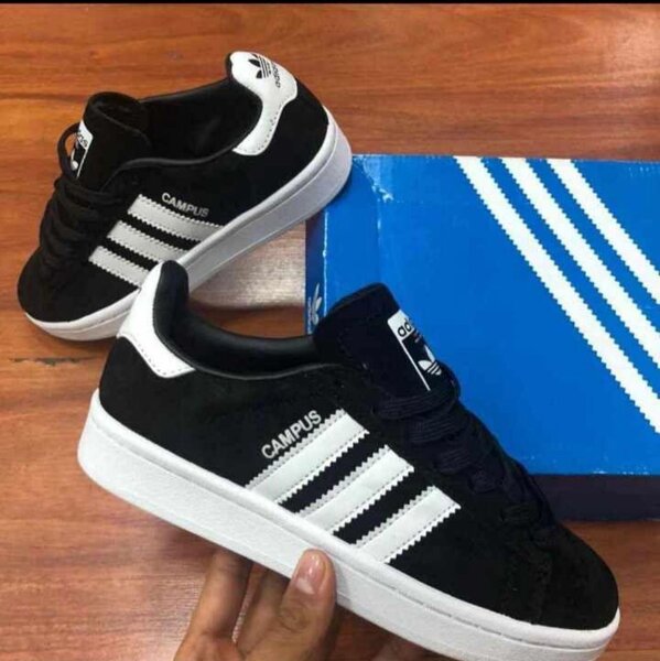 Chaussures montantes noir et blanc