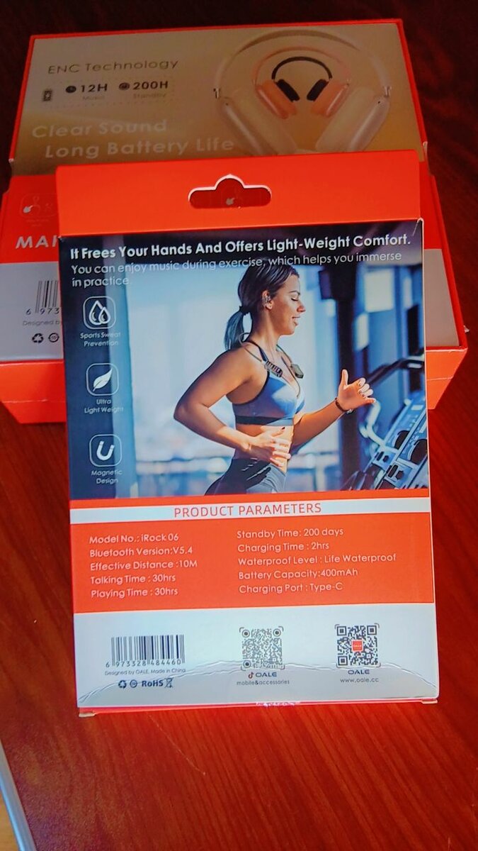 Écouteurs Bluetooth Sport OALE