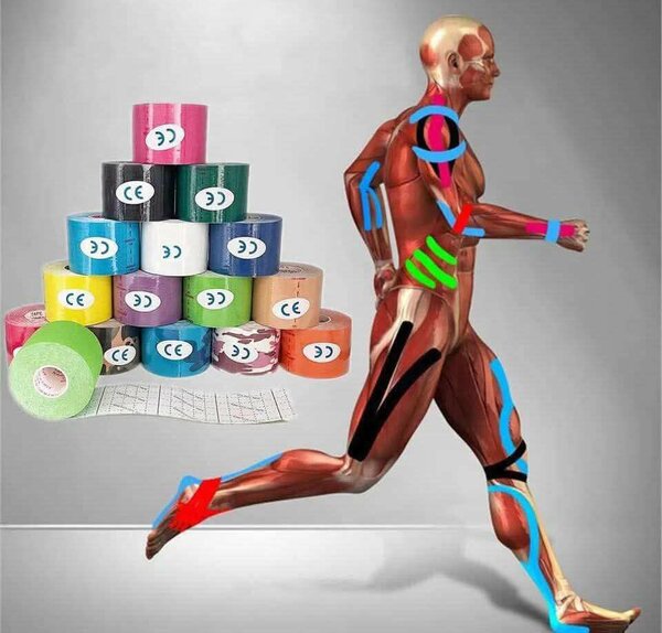 Bandes de Kinésiologie Colorées