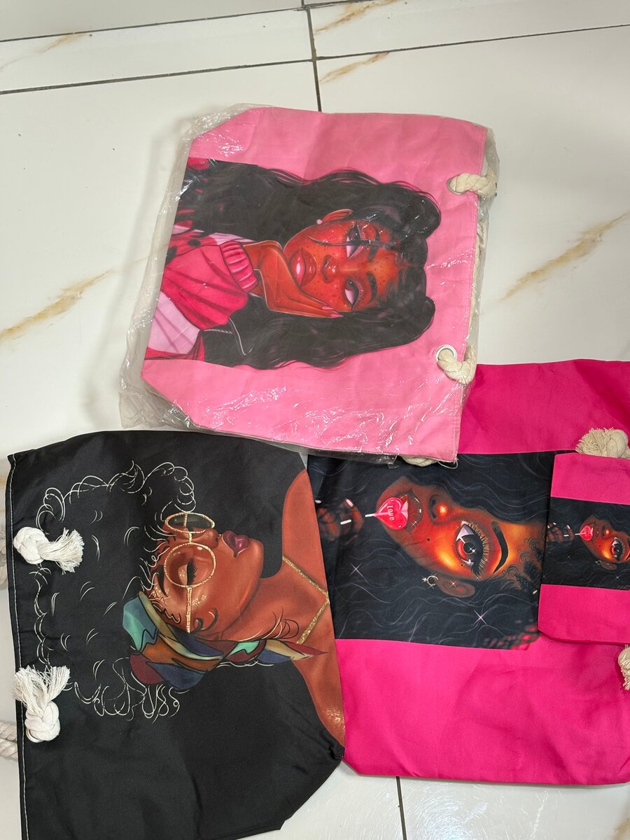 Sac fourre-tout artistique