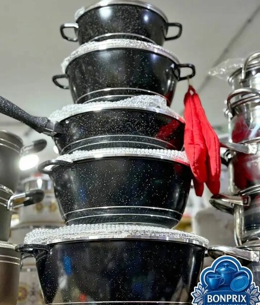 Ensembles de casseroles BONPRIX en granit antiadhésif