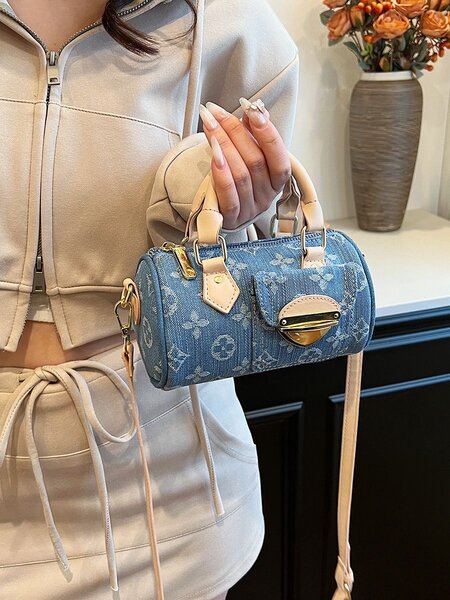 Sac bandoulière en jean