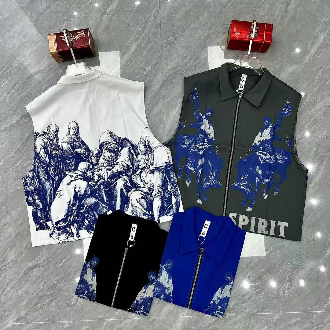 Gilets imprimés tendances