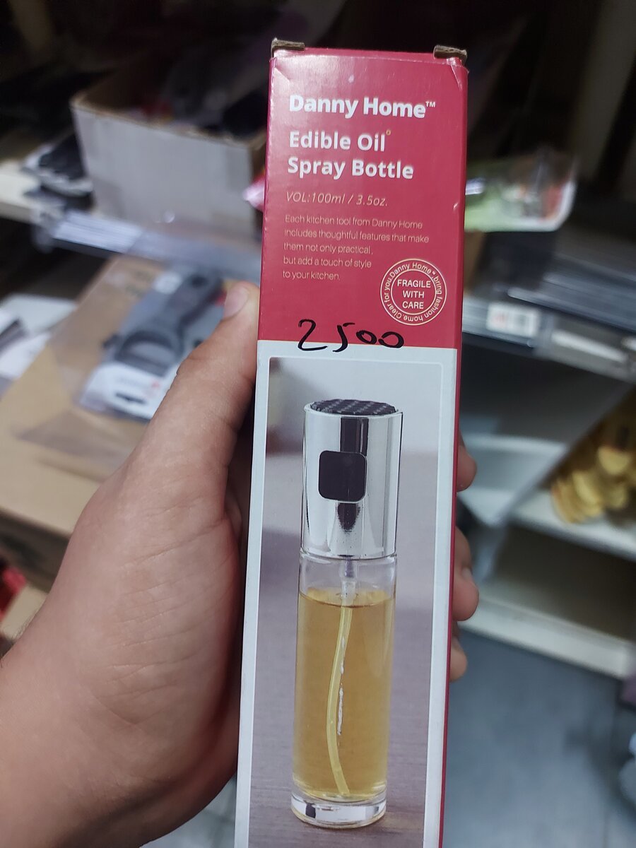 Vaporisateur Huile Inox