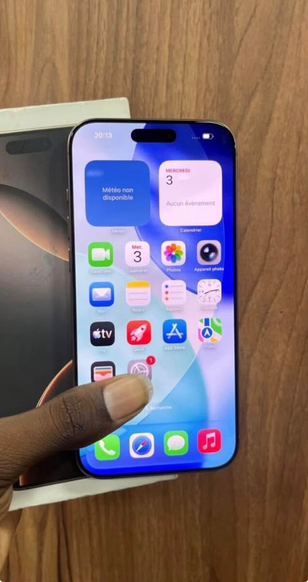 iPhone 16 Pro Max 256GB Blanc