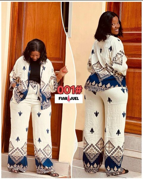 Ensemble bohème chic en coton