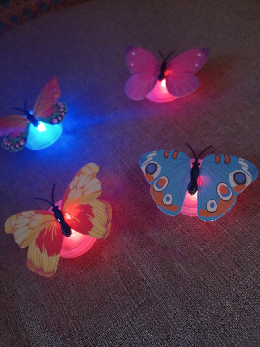 Guirlande lumineuse papillons LED
