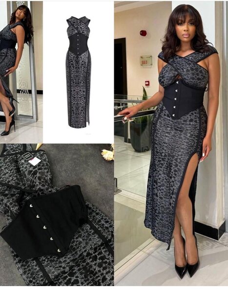 Robe élégante soirée femme