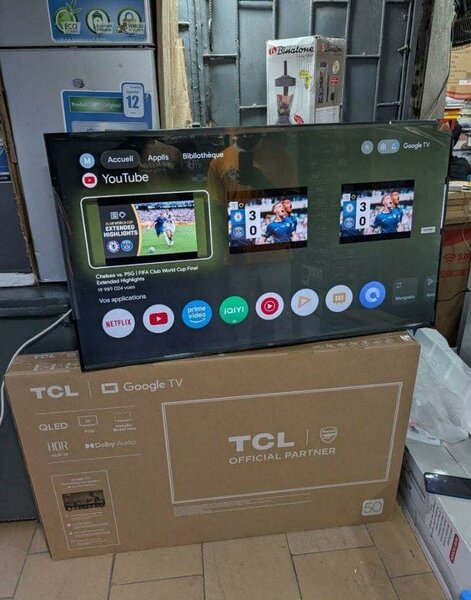 Téléviseur TCL QLED 50" HDR