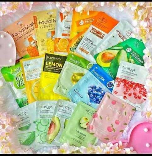 Masque de visage et de lèvres