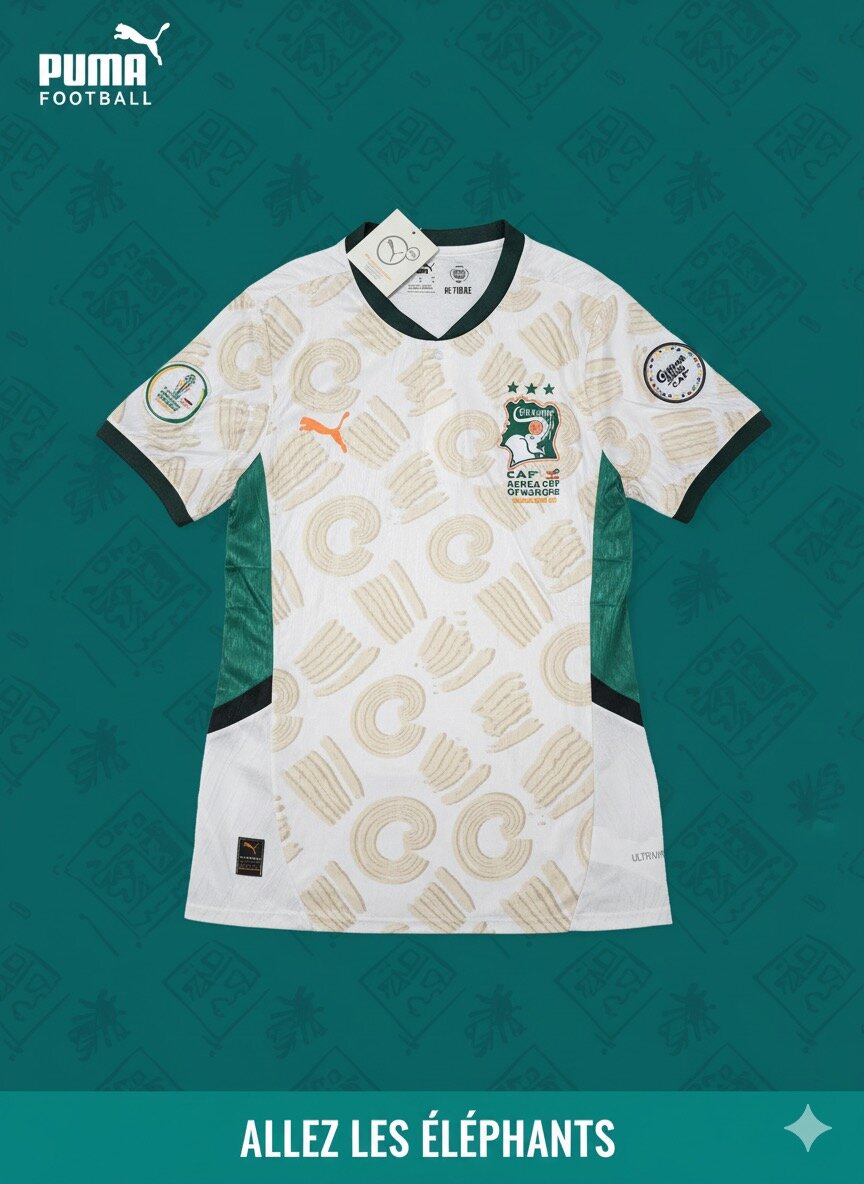 Maillot Équipe de Côte d'Ivoire