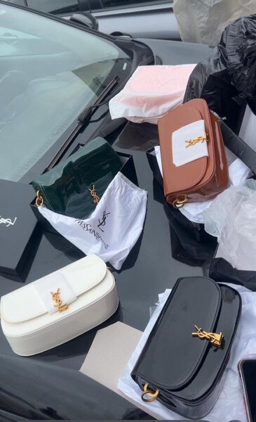 Sac épaule en cuir blanc