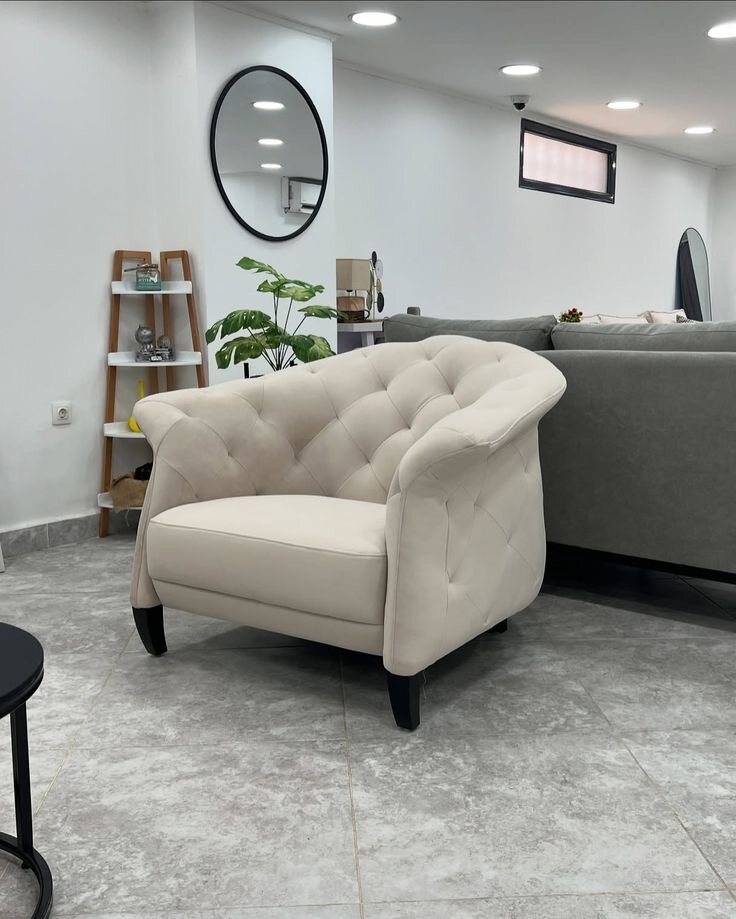 Canapé élégant en velours