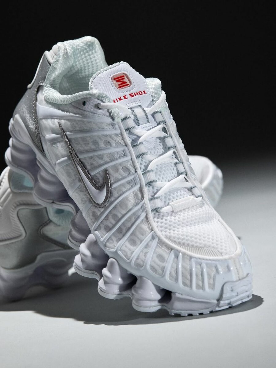 Nike Shox Blanc Moderne