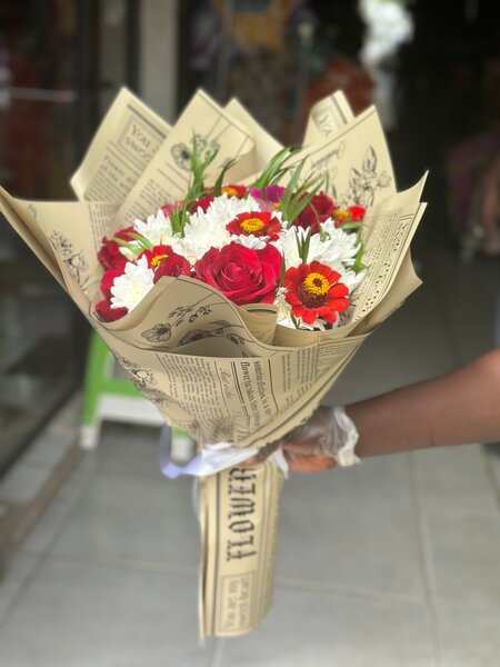 Bouquet de fleurs élégantes