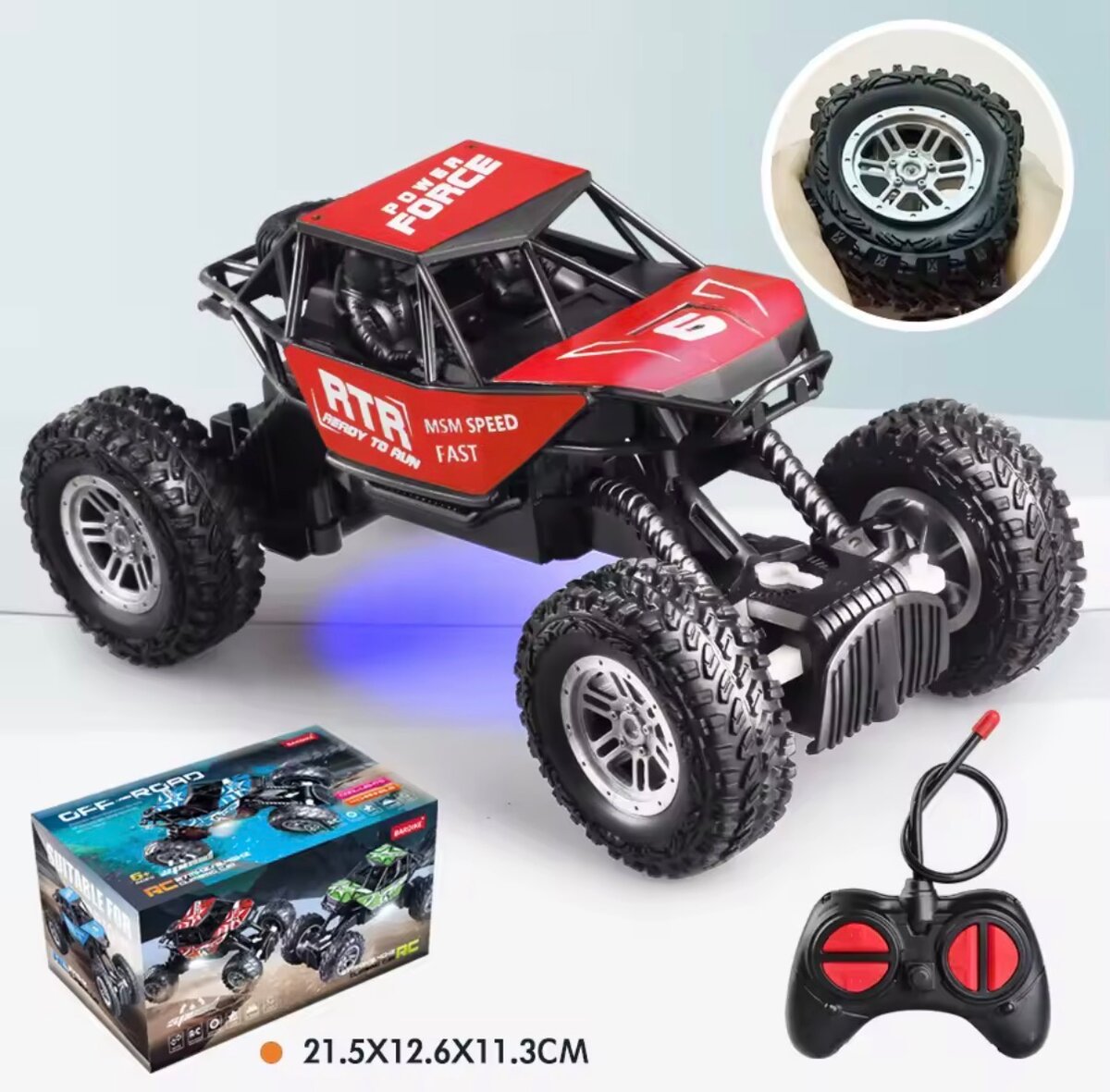 Voiture télécommandée 4x4