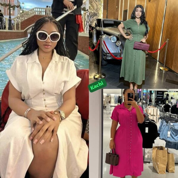 Robe chemise élégante Kachi