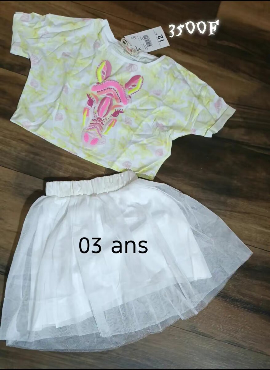 Ensemble enfant mixte coloré