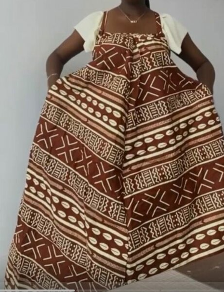 Robe longue ethnique chic