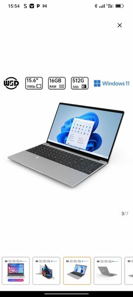 Ordinateur Portable 15.6'' 16GB