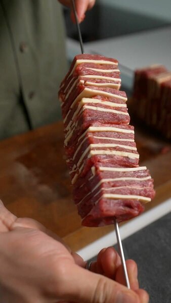 Brochettes en acier inoxydable